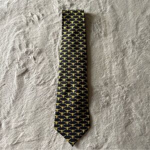 Museum artifacts silk tie Texas longhorns